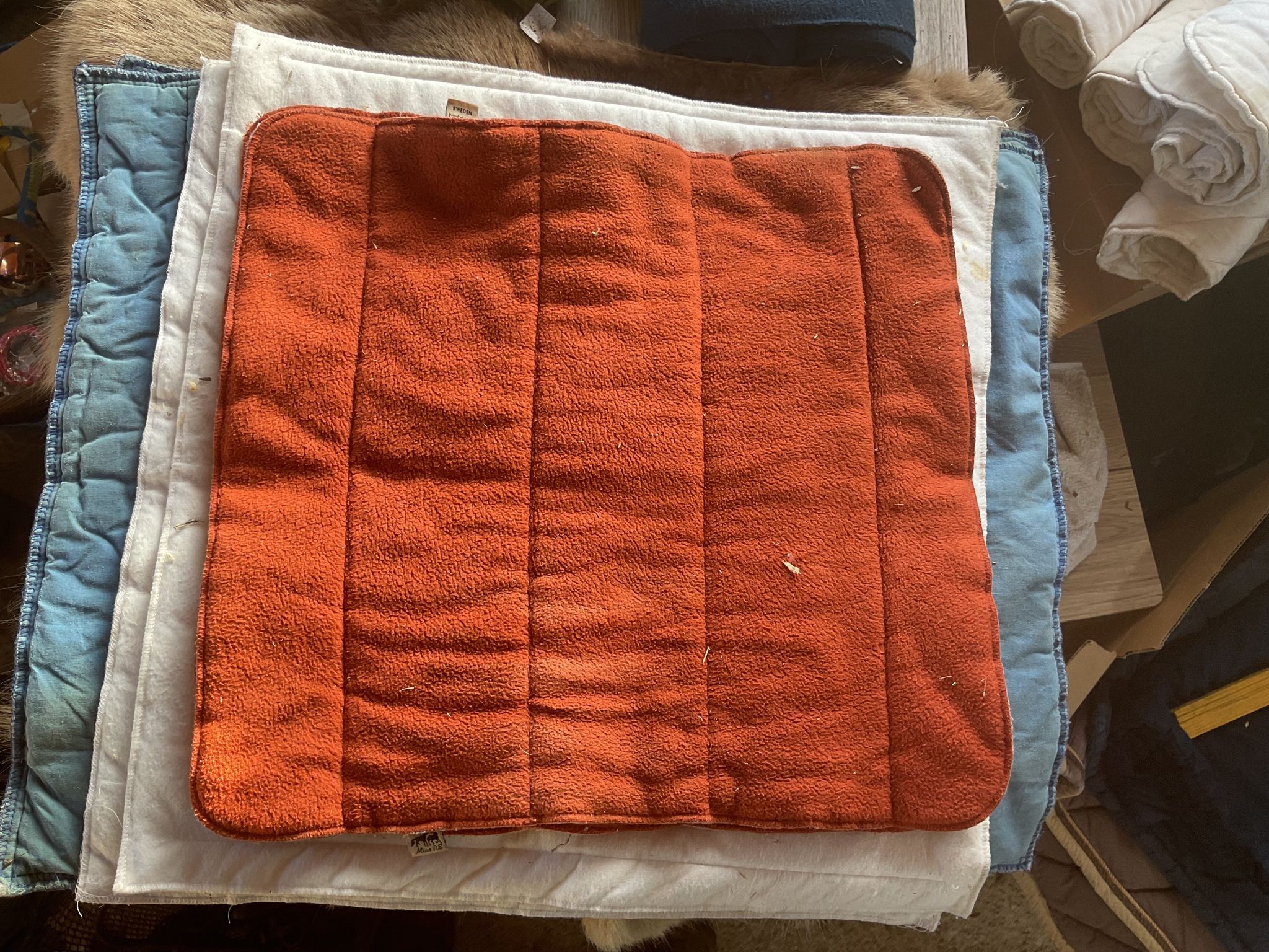 Mias rs, padd orange, 45*40 cm, 2-pack