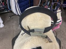 Event sadelgjord, svart, 110 cm