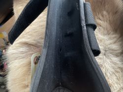 Benskydd svarta,L,nya,gelprotection