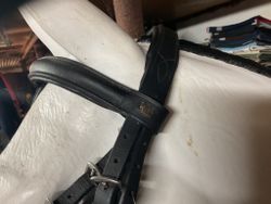 Capone träns inkl tre nosgrimmor,svart,f,nytt