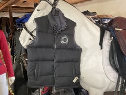 MH väst som är vändbar,m, grå/svart