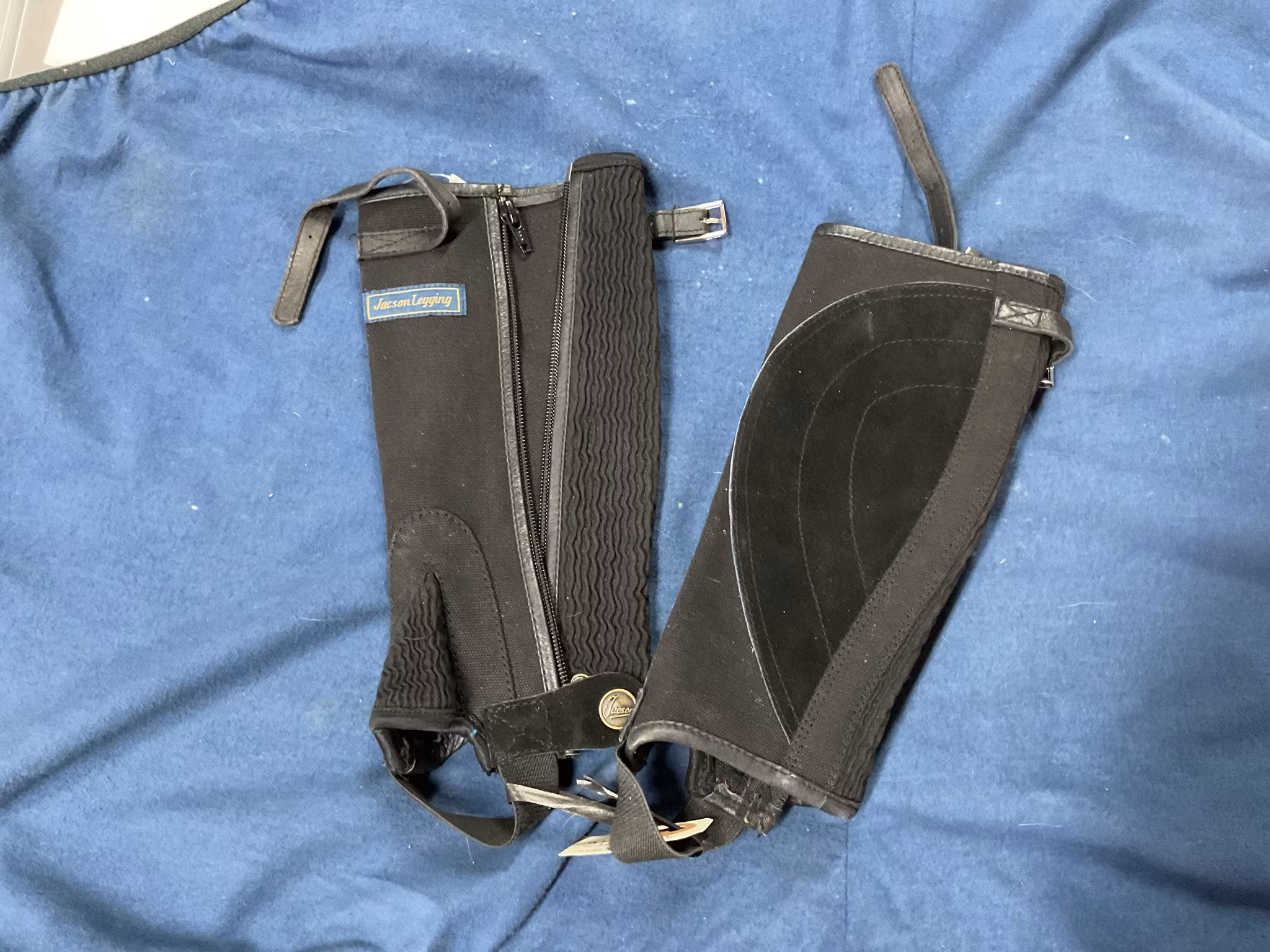 Jacson shortchaps,svarta, stl 6