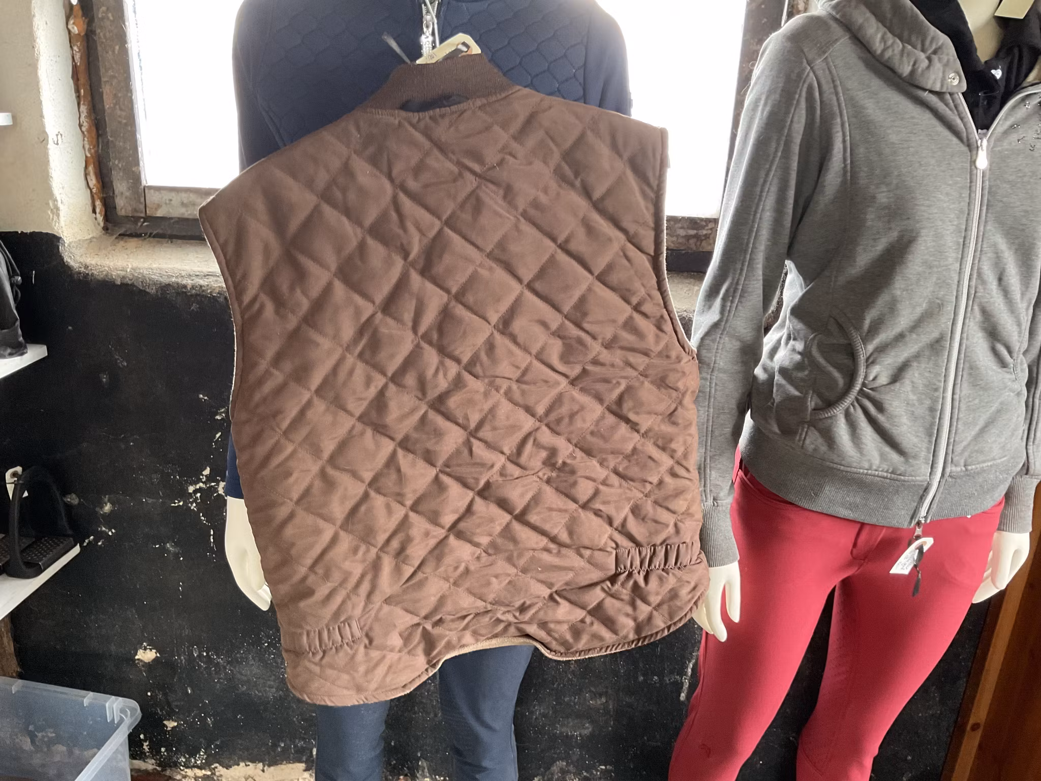 Aigle väst brun,s