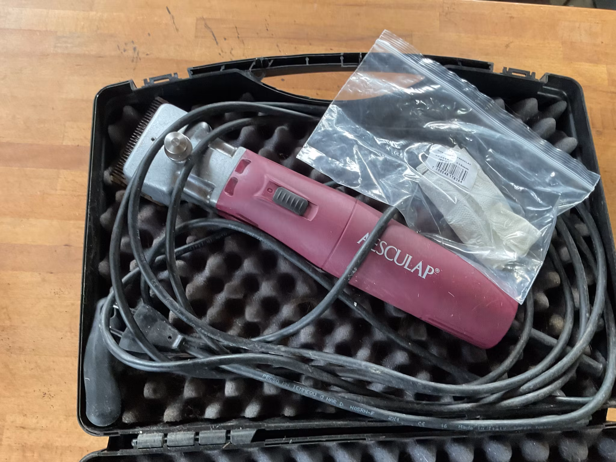 Aesculap klippmaskin,ett extraskär