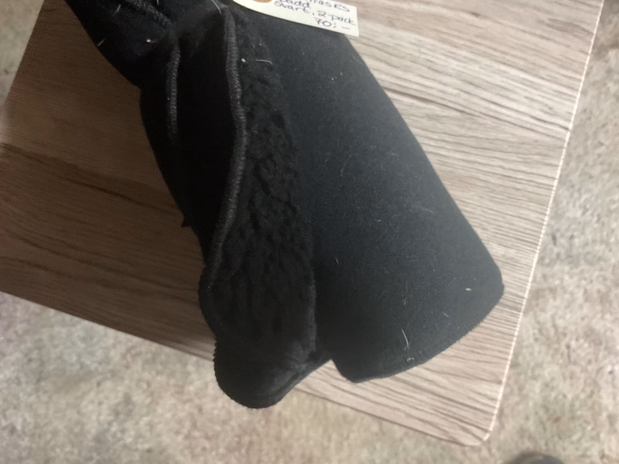 Mias rs padd,svart, 2-pack