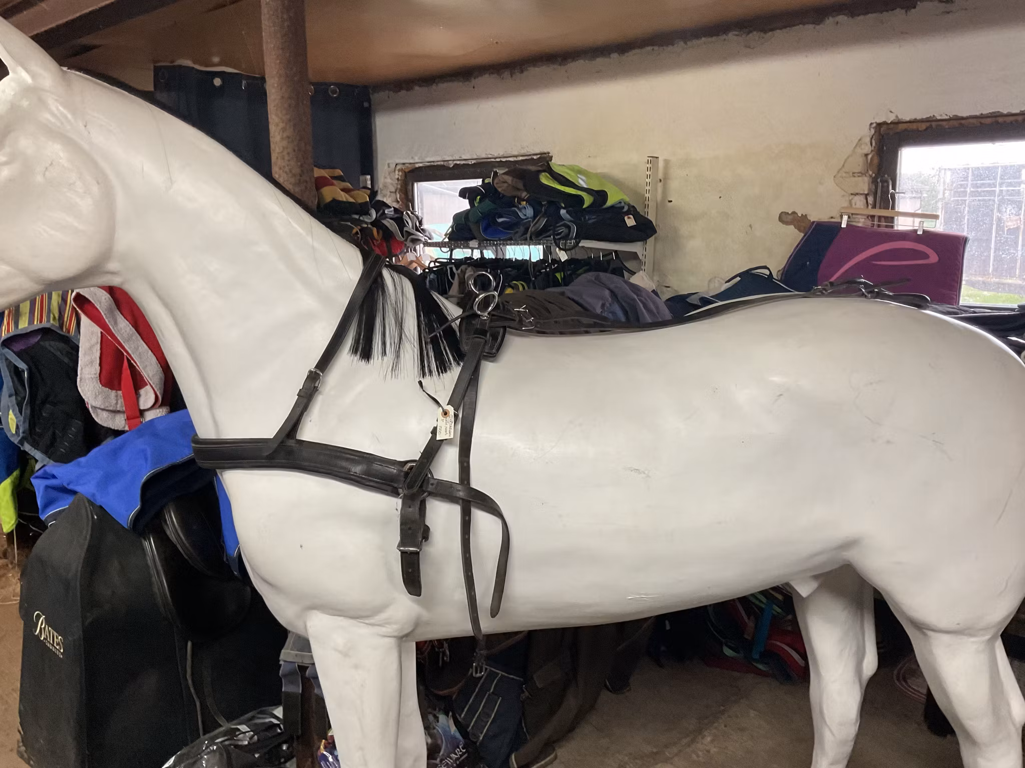 Stubben sele,svart,p