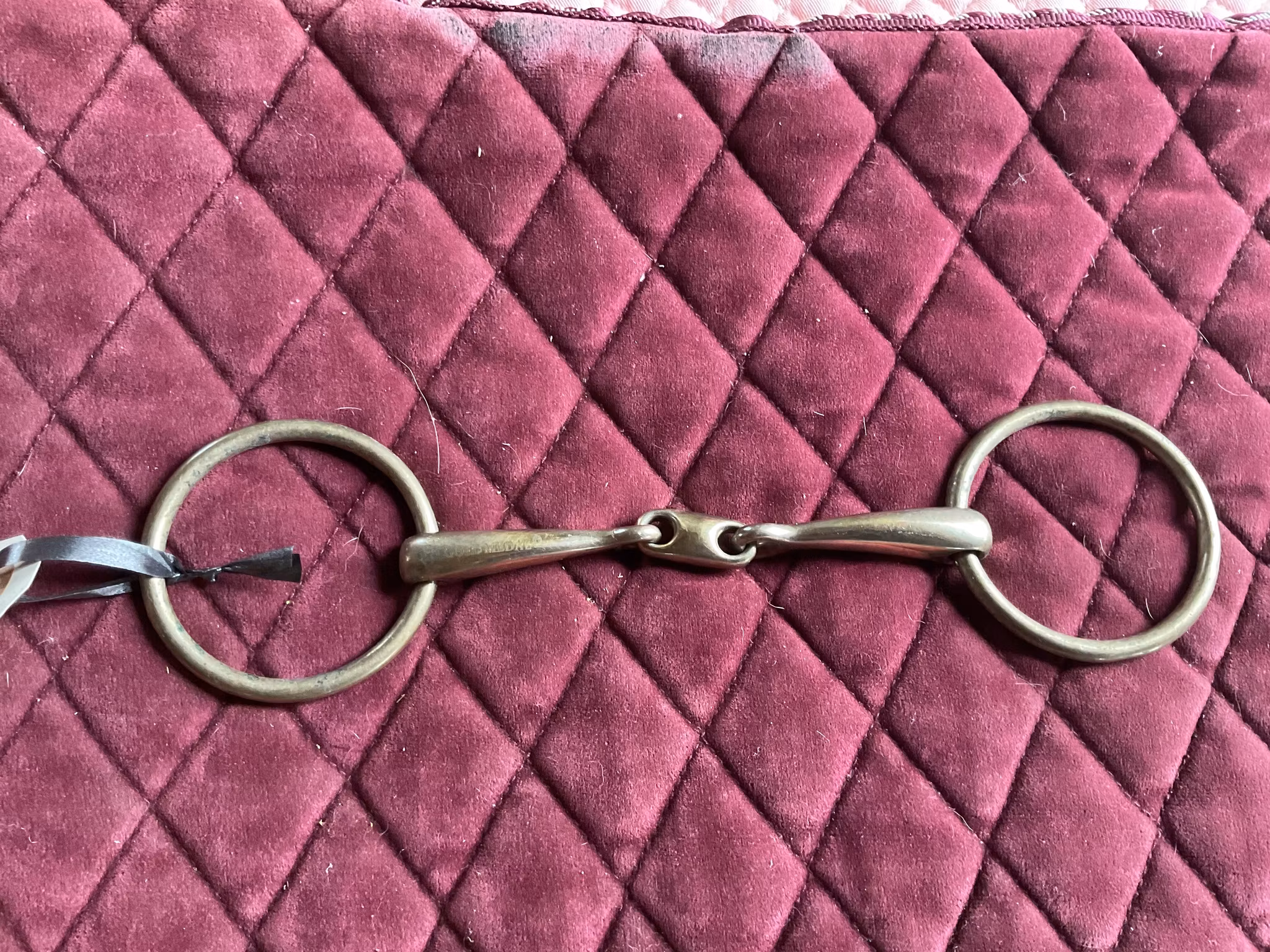 Gold medal tredelat bett, mässing, 14,5 cm