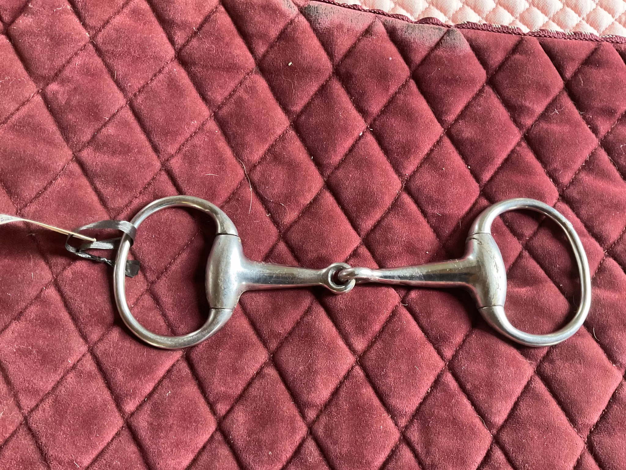 Tvådelat d-ringsbett, 12,5 cm