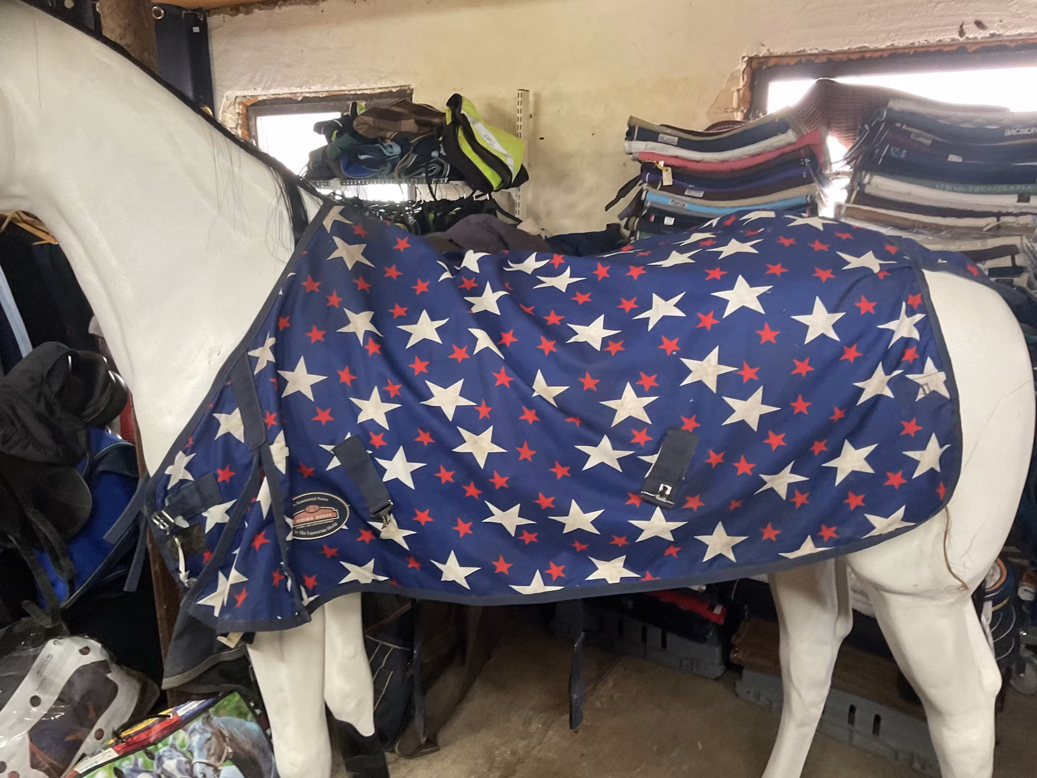 Riding house, regntäcke, 0 gr, 105 cm