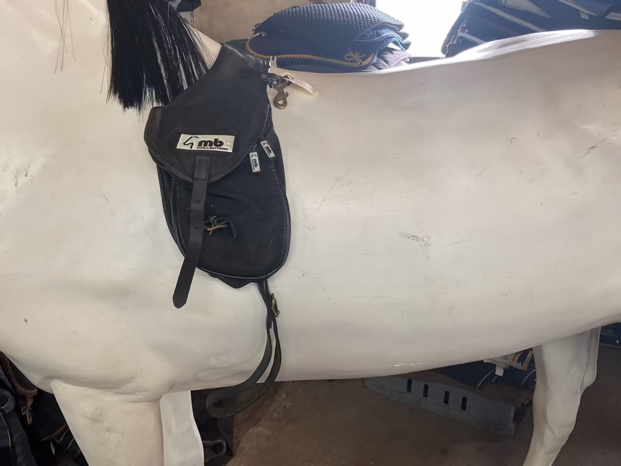 MB collection sadelväska, slitstark nylon