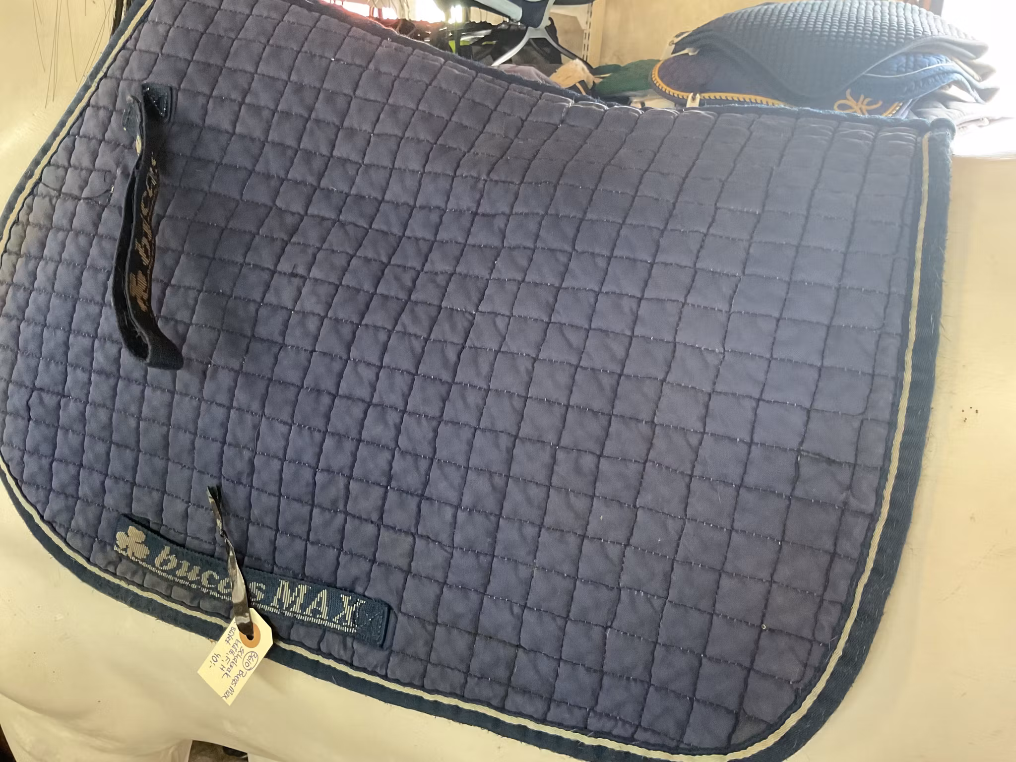 Bucas max schabrak,blått,h,f,lite slitet