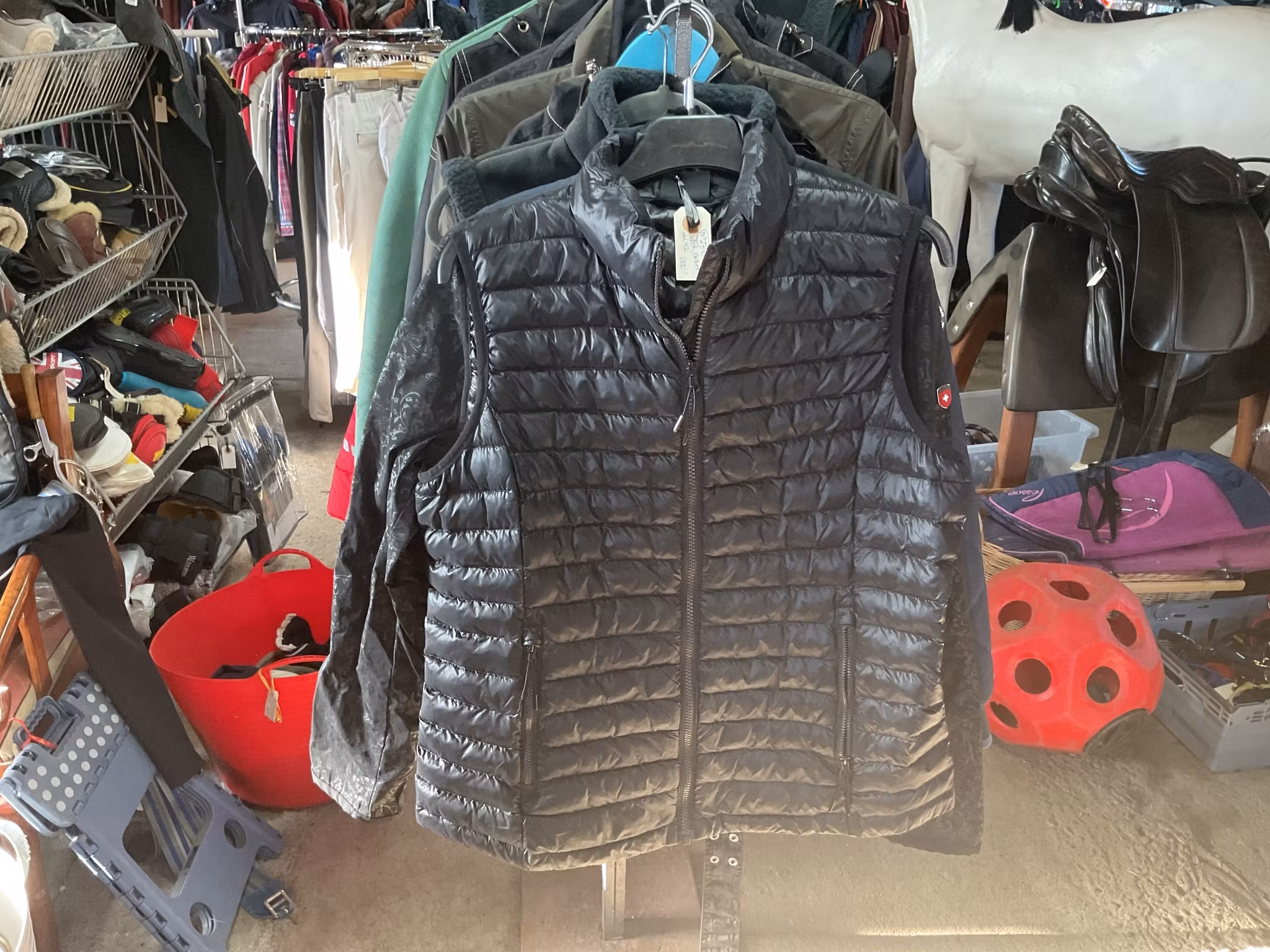 Everest väst, svart, stl 42