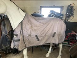Riding house regntäcke,0 gr,135 cm, otvättat