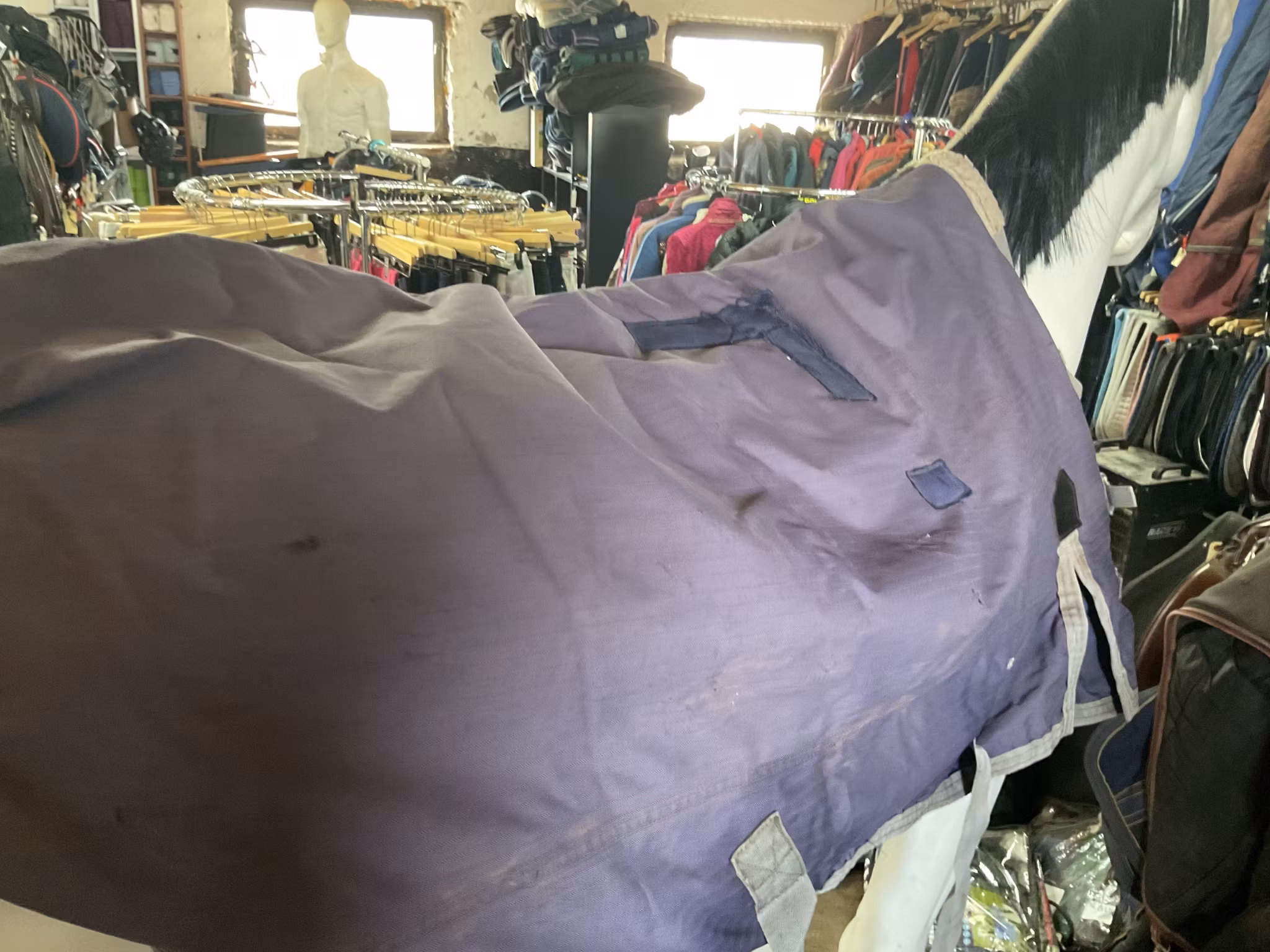 Shires vintertäcke,lila,110 cm,lagat