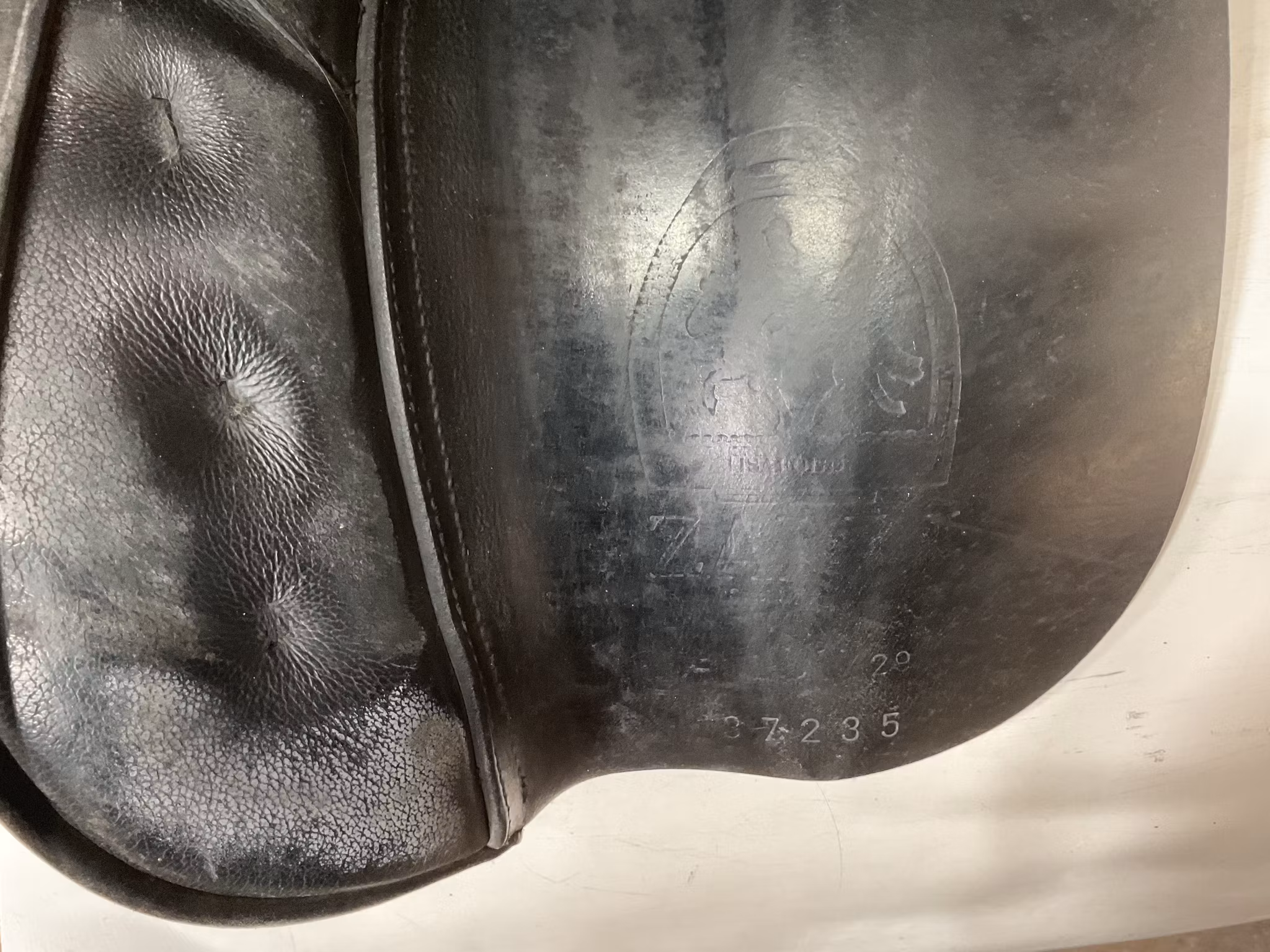 Zaldi,sadel,brun/svart,18”, bom 29