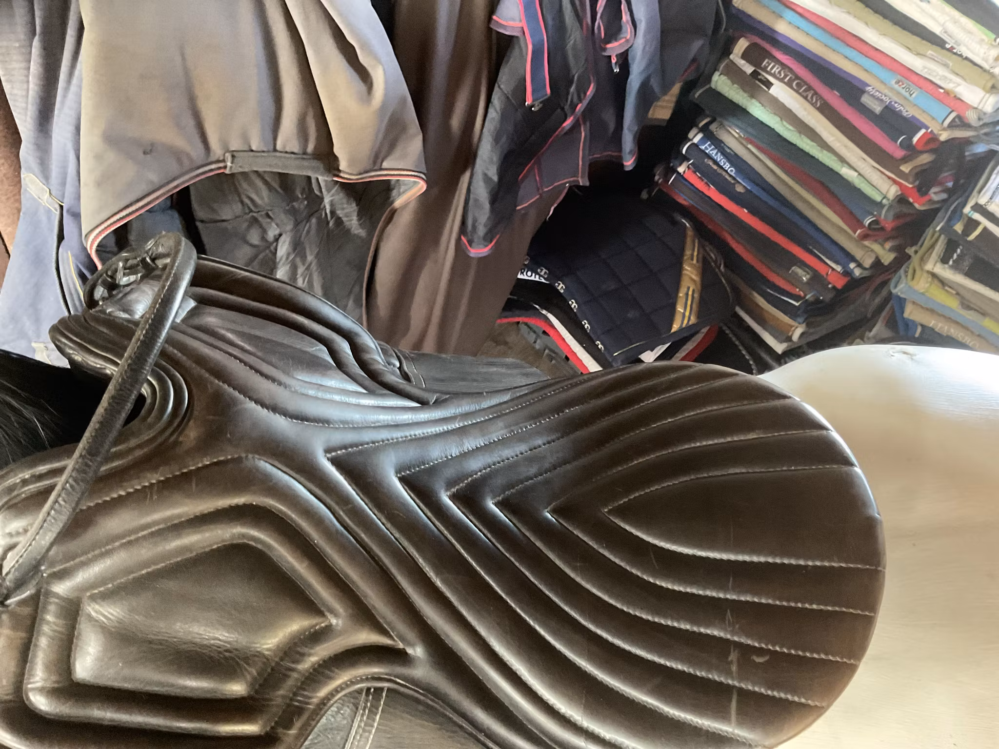 Zaldi,sadel,brun/svart,18”, bom 29