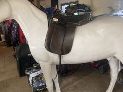 Zaldi,sadel,brun/svart,18”, bom 29