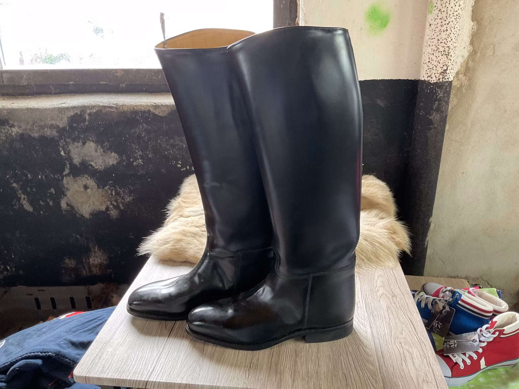Cavallo ridstövlar,svarta,stl 44,5