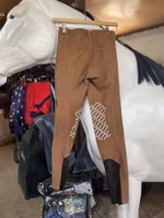 Equiline BX-tech ridbyxor,bruna,stl 40,knägrip