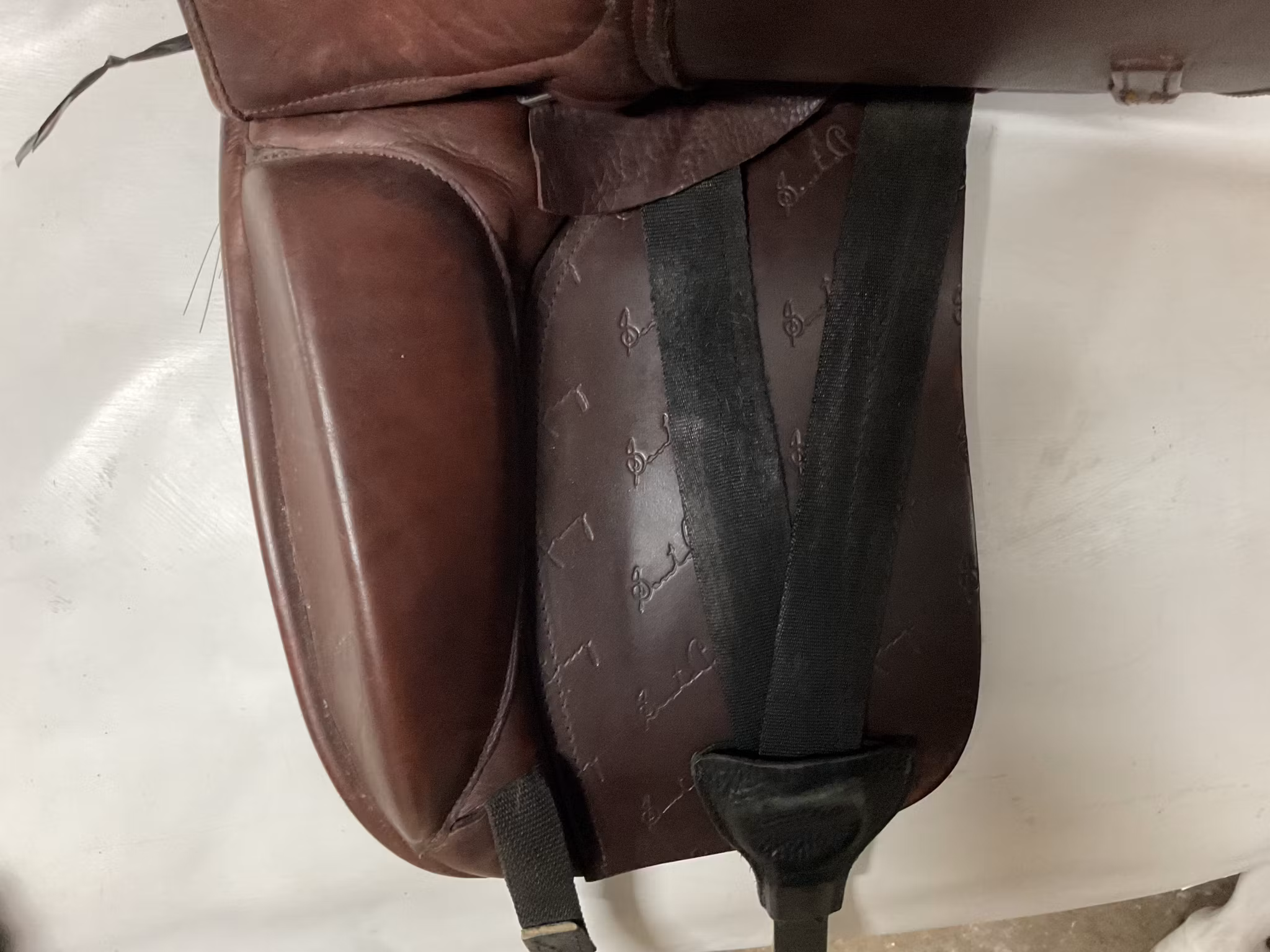 Rr1,santa cruz, dressyrsadel, 18”, brun