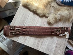 Sadelgjord brun,55 cm