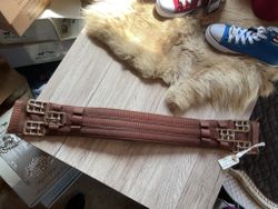 Sadelgjord brun 65 cm