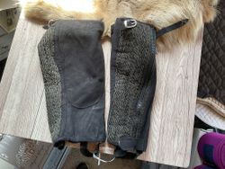 Horsepro shortchaps svarta,xl