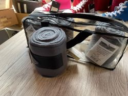 Horse pro fleecelindor 4-pack,gråa,nya
