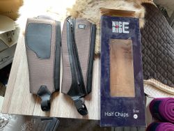 Nice ride halfchaps,bruna,stl xs,nya