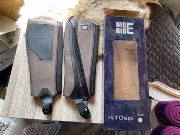 Nice ride halfchaps,bruna,stl xs,nya