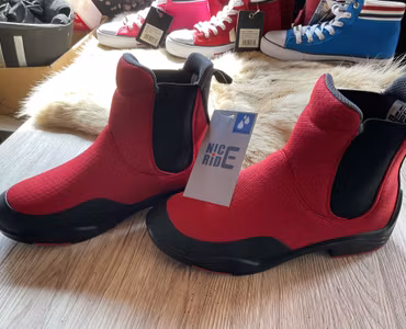 Nice ride skor,röda,stl 35,nya