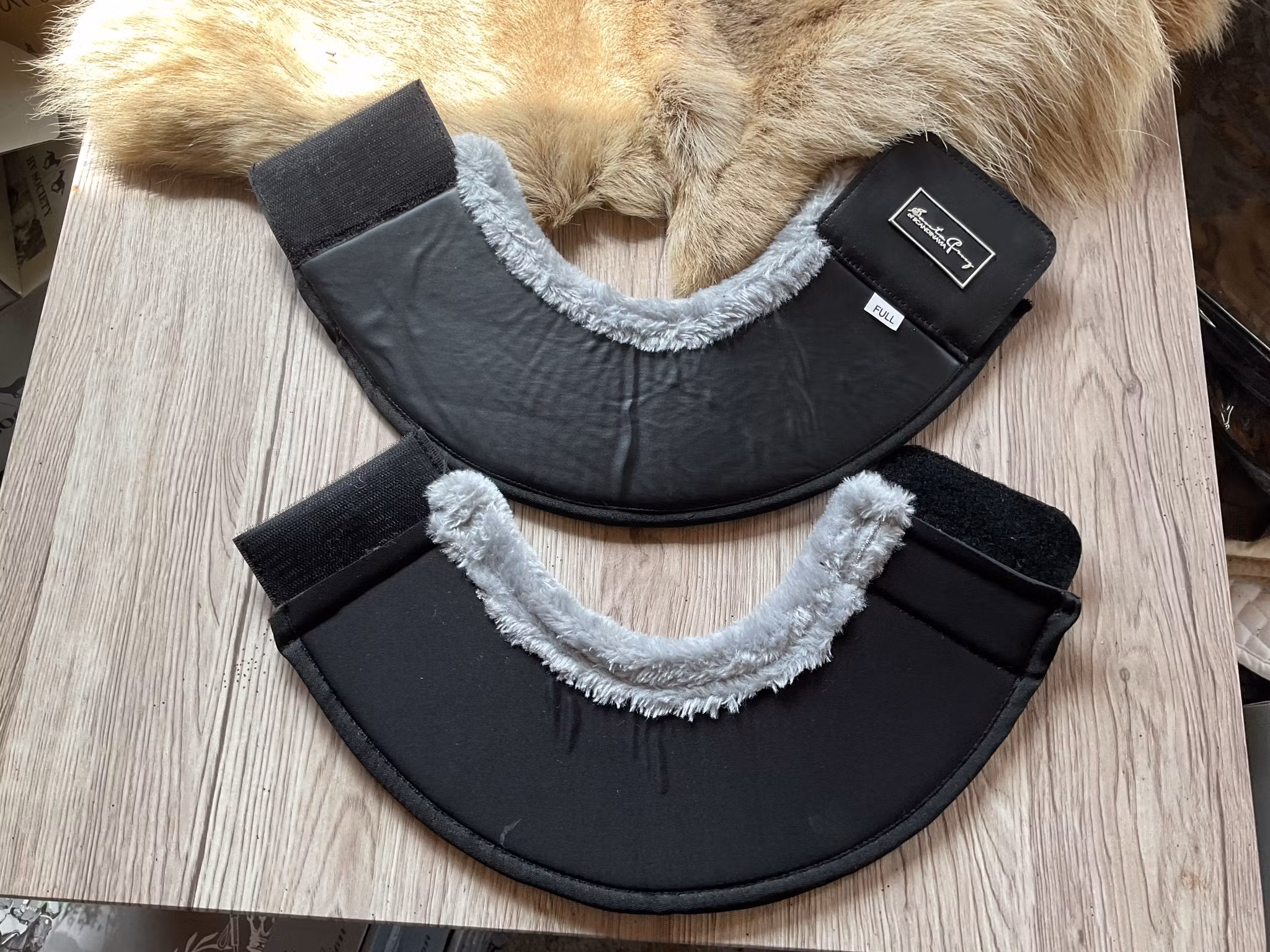 Santa cruz,boots med ludd,2-pack,svarta,f,nya