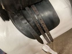Reidlist tölt, sadel.mörkbrun,18”,inkl stigläder,stigbyglar brunnberg 12 cm