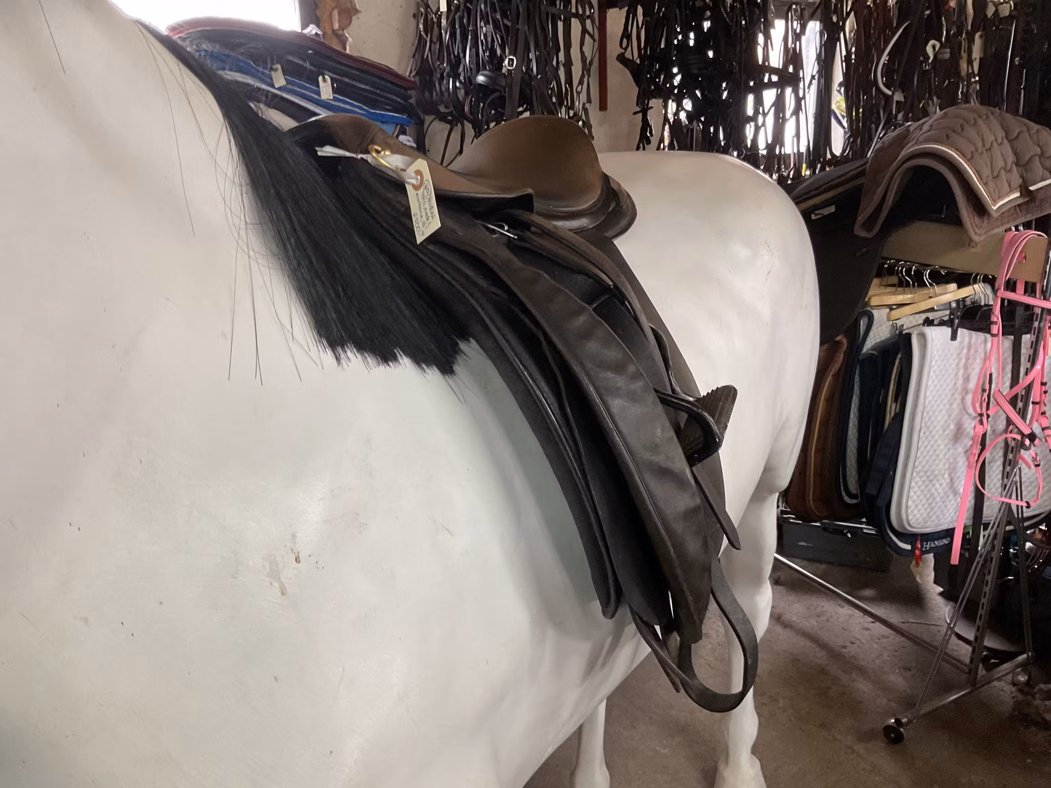 Reidlist tölt, sadel.mörkbrun,18”,inkl stigläder,stigbyglar brunnberg 12 cm