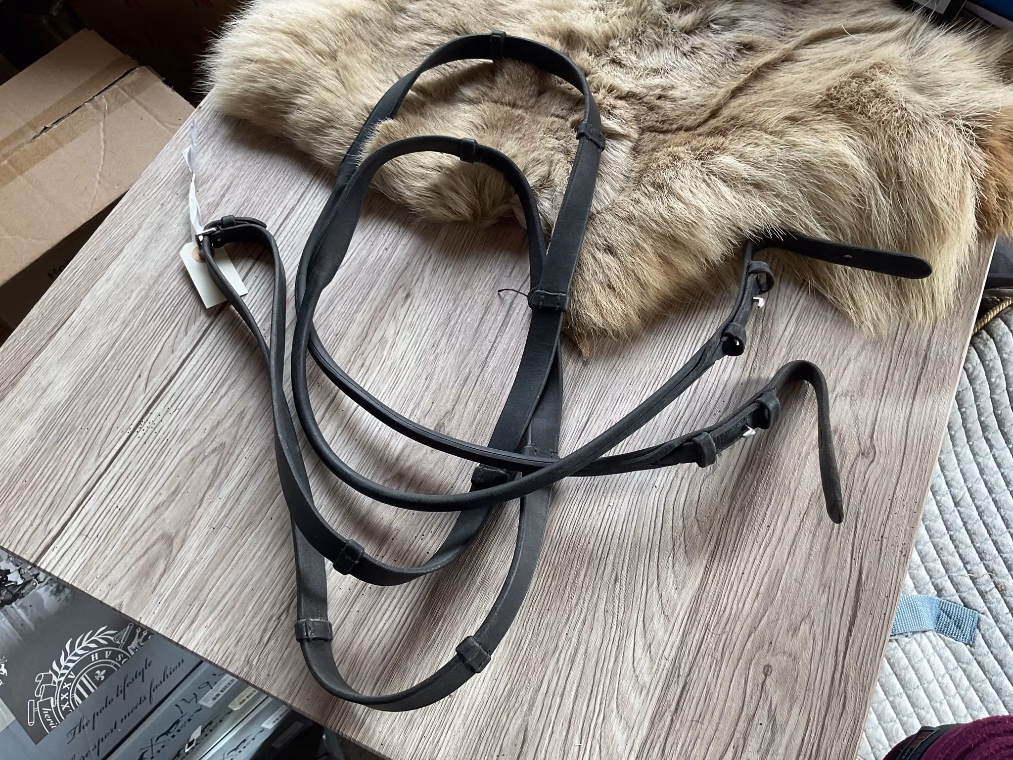 Lädertyglar,svarta,f