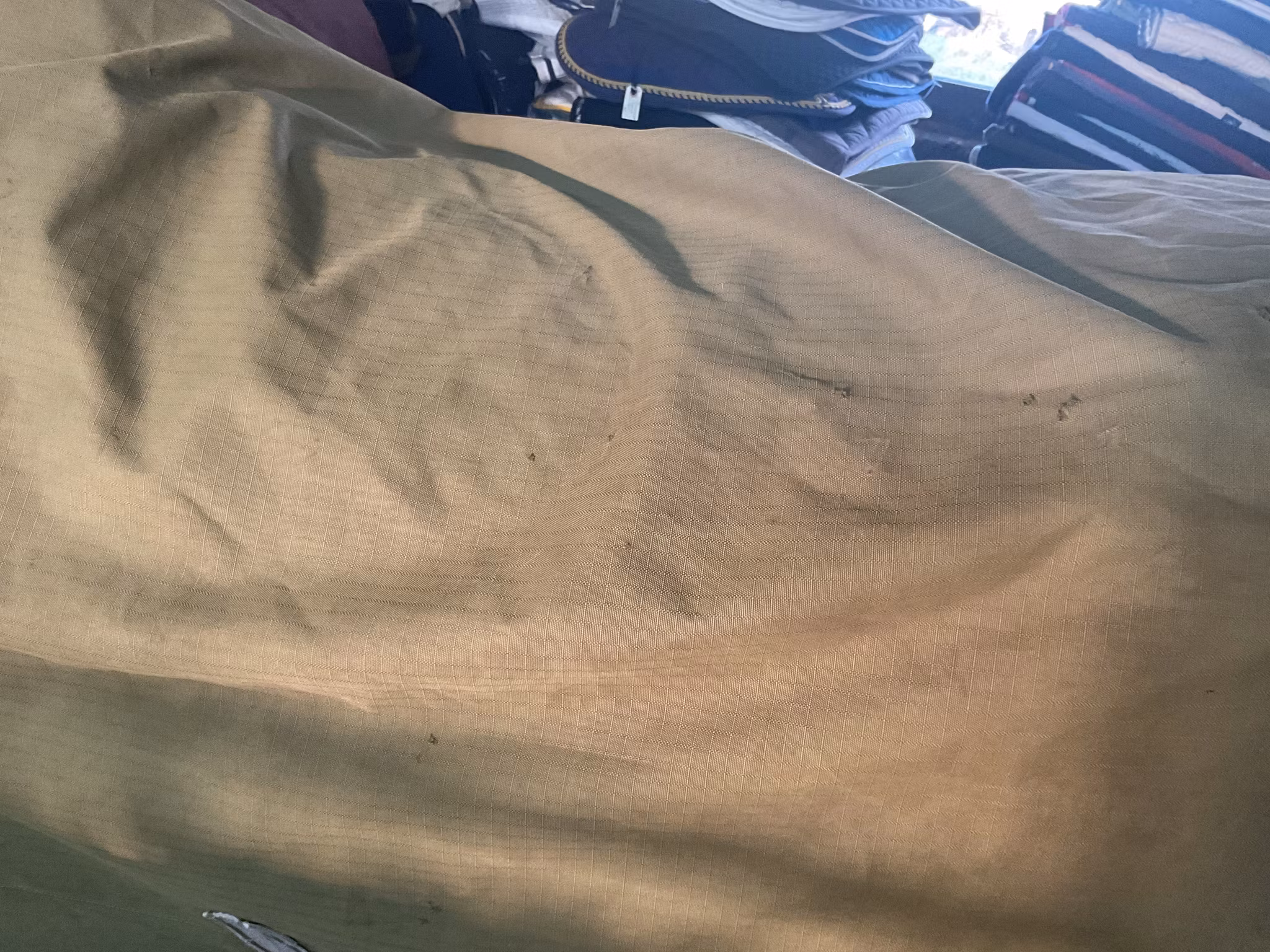 Bucastäcke,freedom twill sheet,125 cm, några småhål