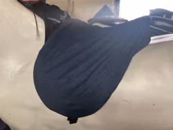 Sadelskydd blått,17”