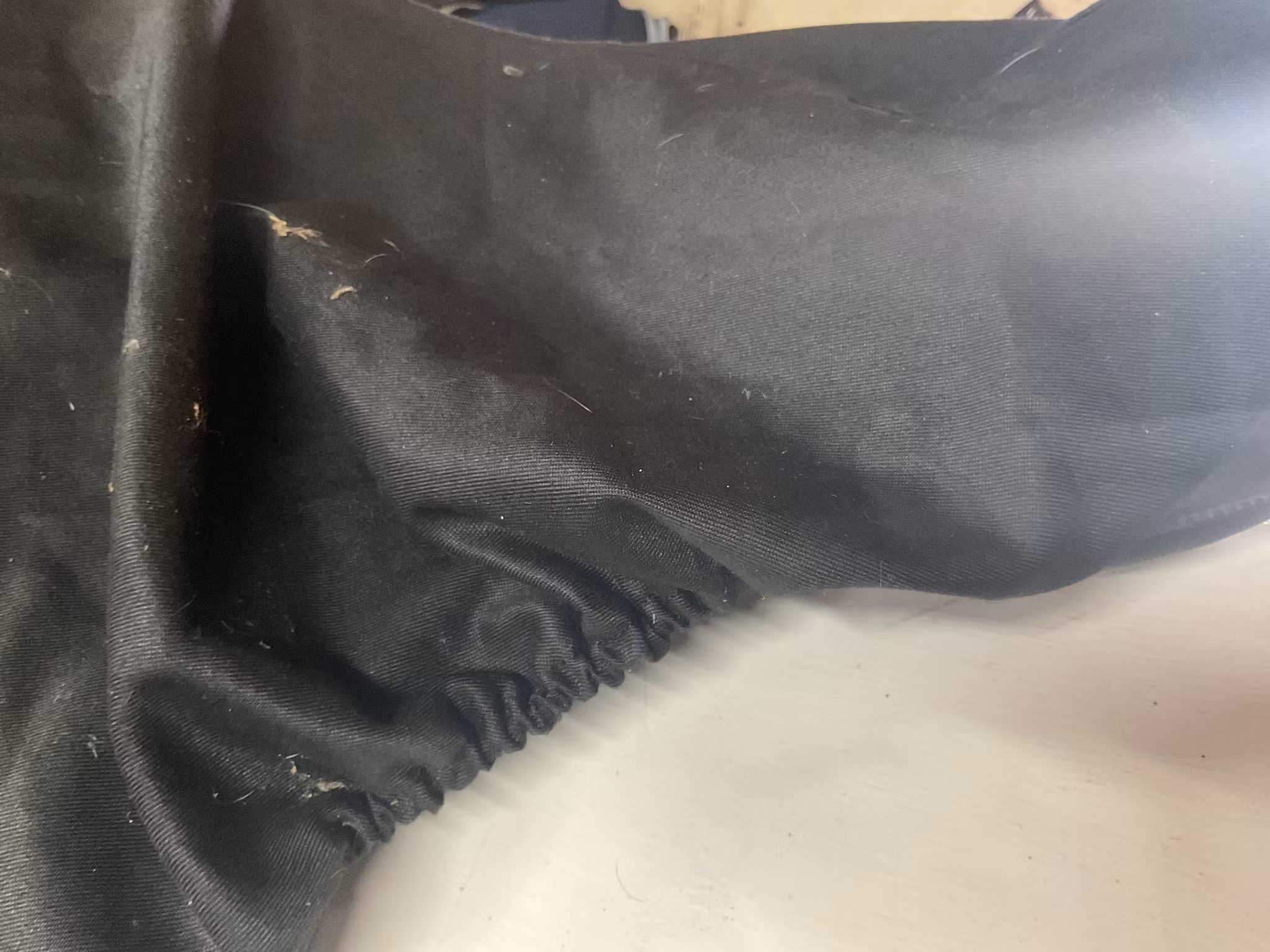 Sadelskydd svart,17”