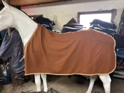 Fleecetäcke,brunt,135 cm