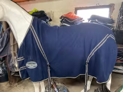 Horse guard fleecetäcke,blått,165 cm