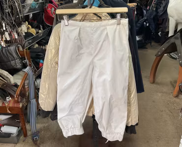 Kingsland överdragsbyxa,vit,stl s,några fläckar
