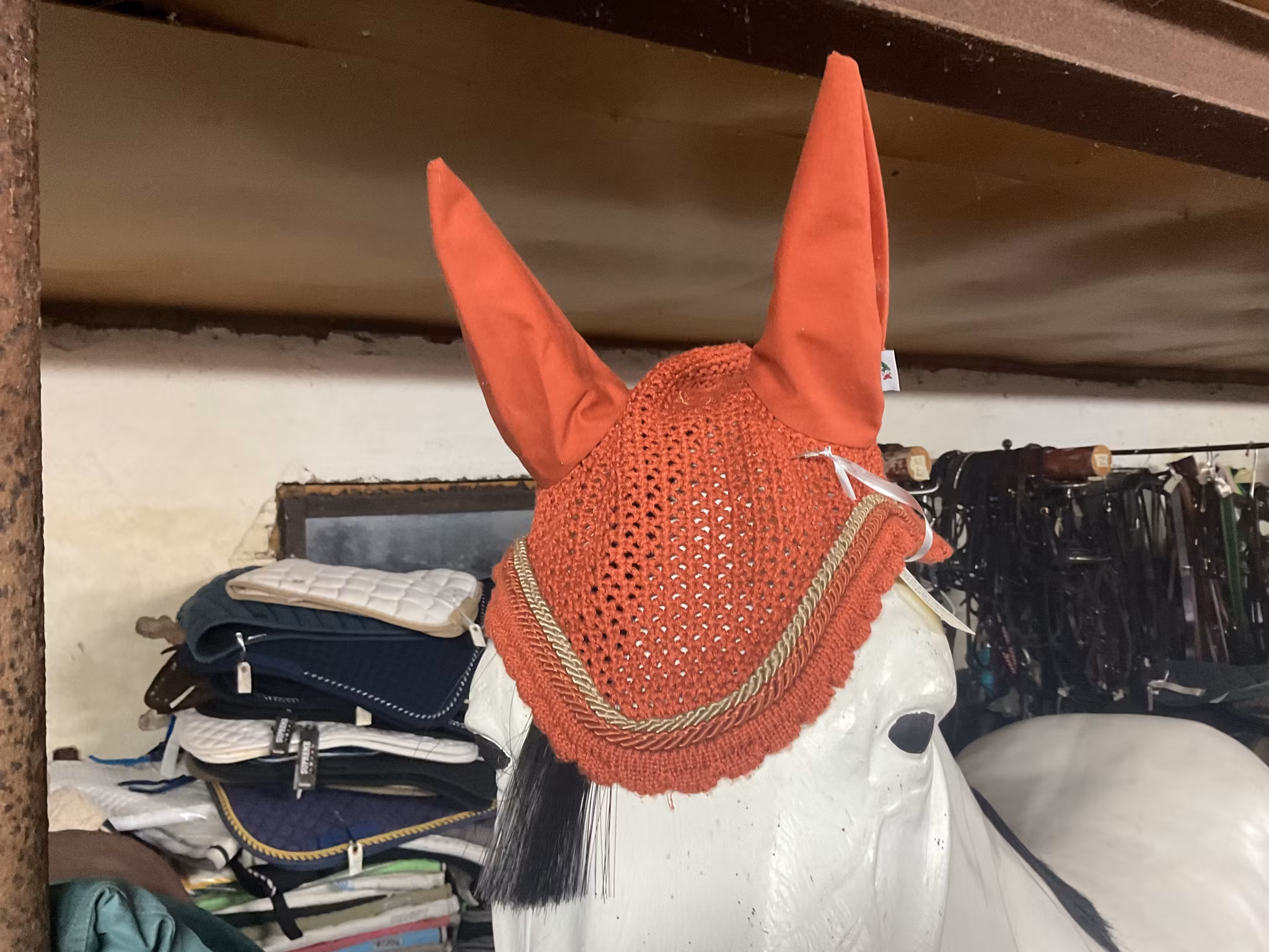 Equiline huva,orange,f