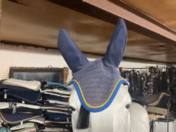 Horse wear huva,L,blå
