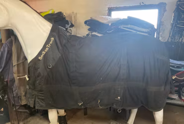 Back on track,nättäcke,145 cm, några hål