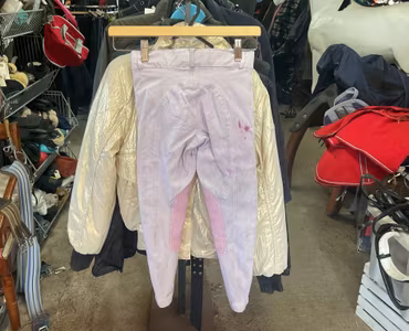 B2B ridbyxor,knäskodda,rosa,stl 134