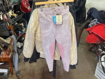 B2B ridbyxor,knäskodda,rosa,stl 134