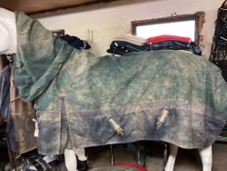 Fairfield täcke,145 cm, 100 gr, otvättat,fast hals