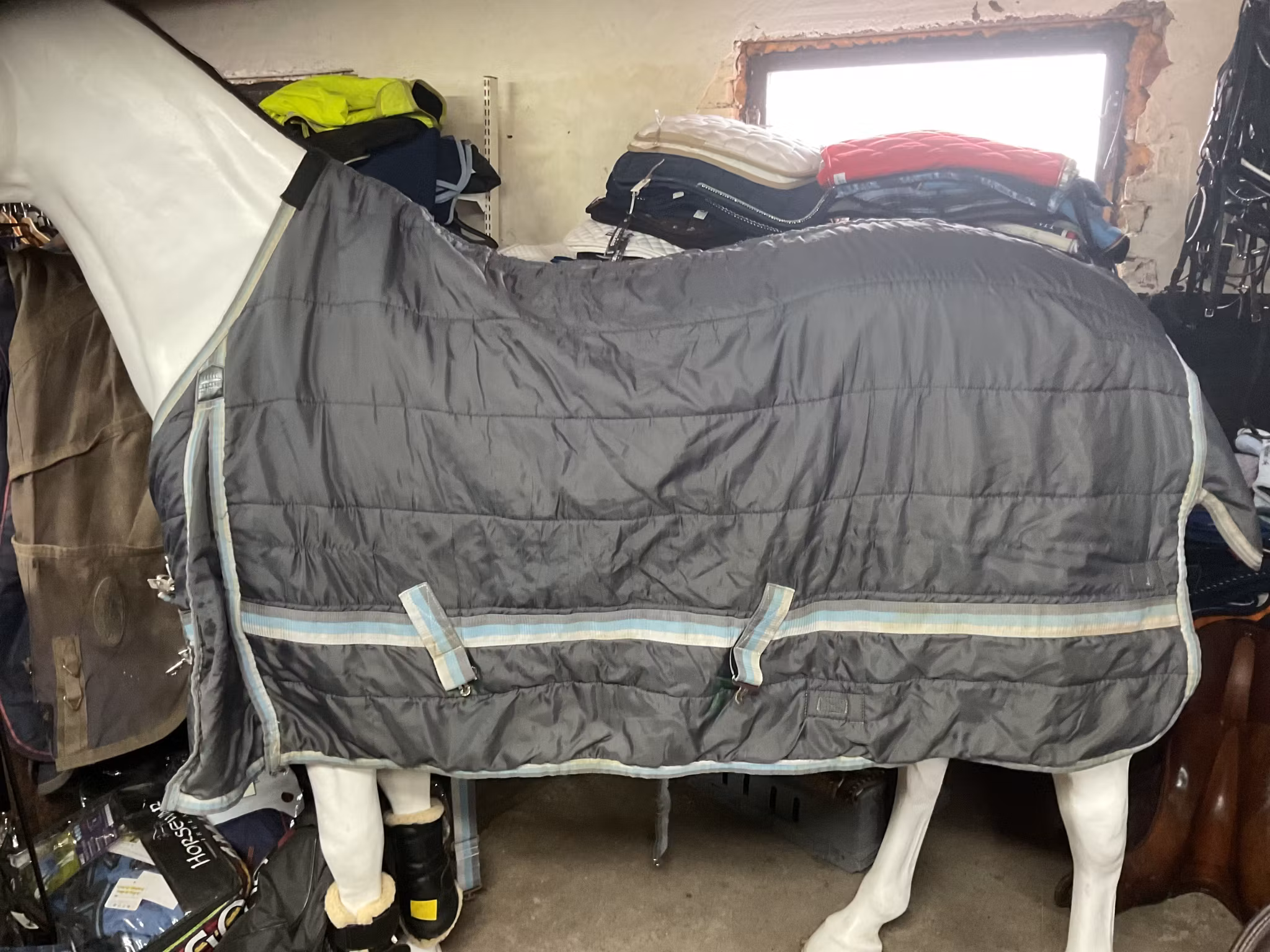 Trend stalltäcke,grått,100 gr,145 cm