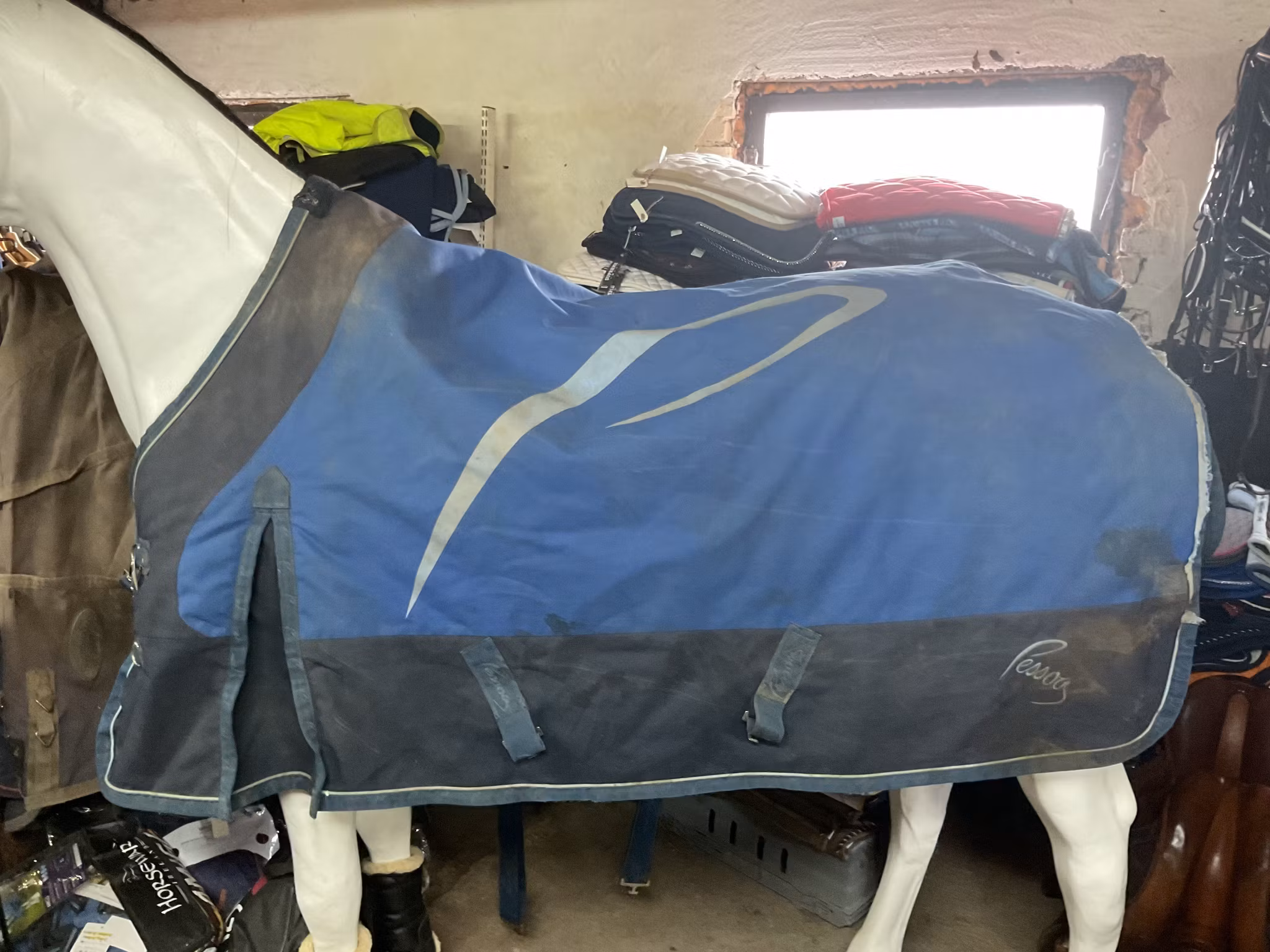 Pessoa utetäcke,ej tvättat,125 cm, 300 gr