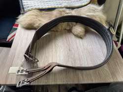 Sadelgjord brun,135 cm
